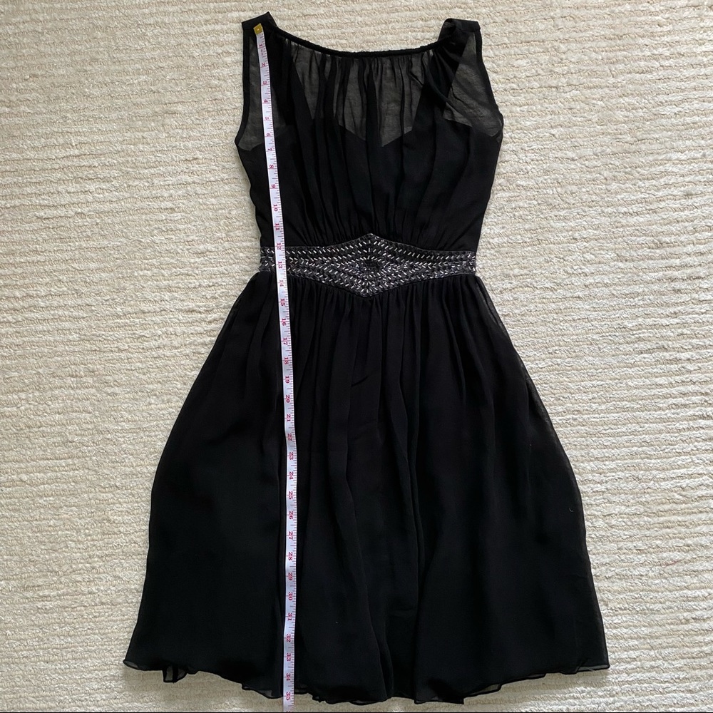Little Mistress chiffon black dress - Picture 13 of 16